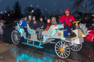 Electric carriage rides