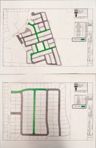 Slurry seal map