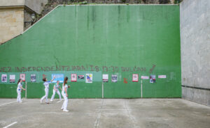 Basque Pelota players