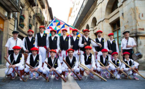 Basque dancers